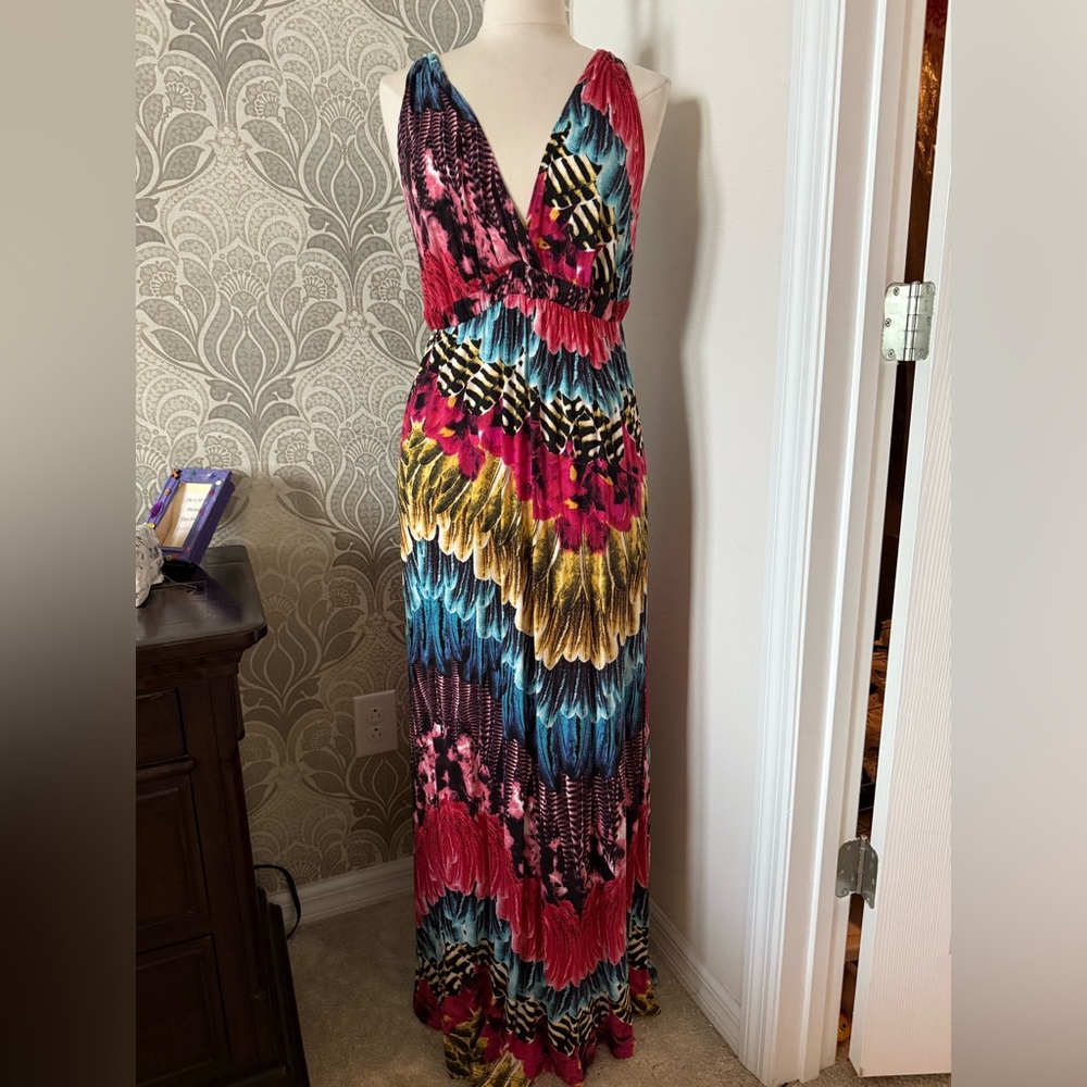 Multicolor Maxi Dress